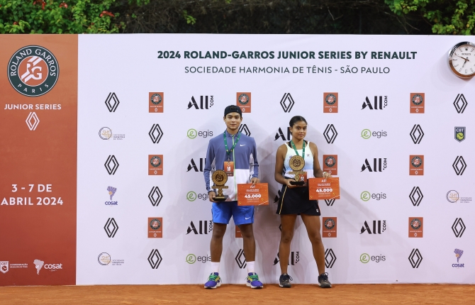 Silva y Miguel ganan la Roland Garros Junior Series by Renault
