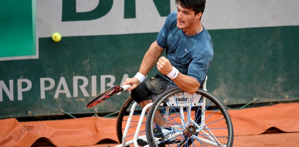 Gustavo Fernández destacó entre los sudamericanos en Roland Garros