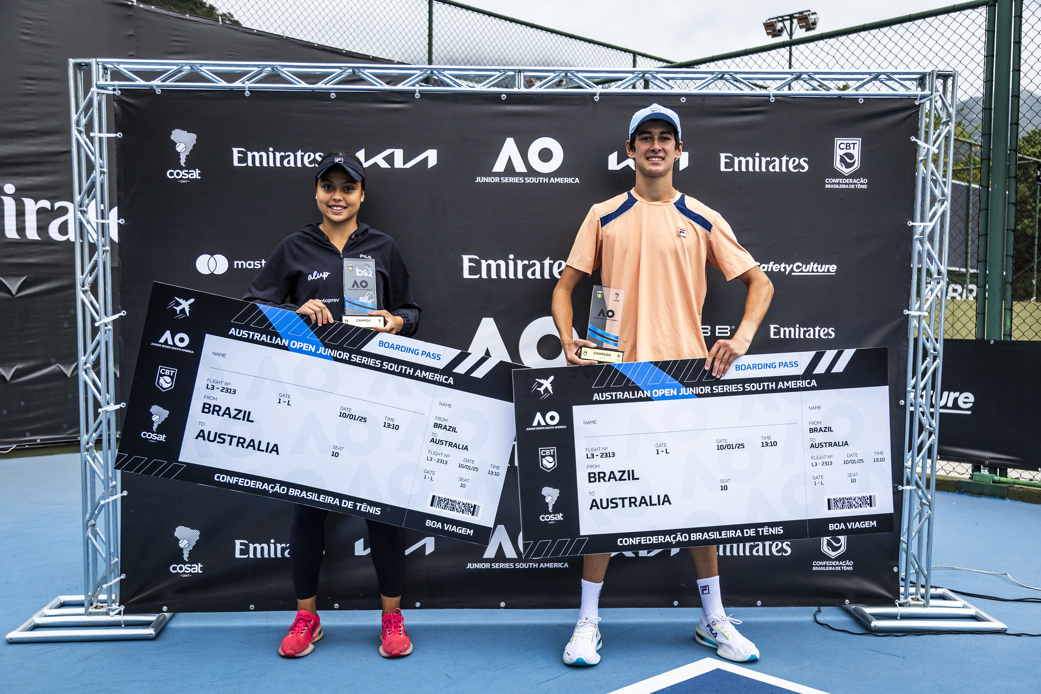 Dietrich y Silva obtienen el WC para el Australian Open Junior