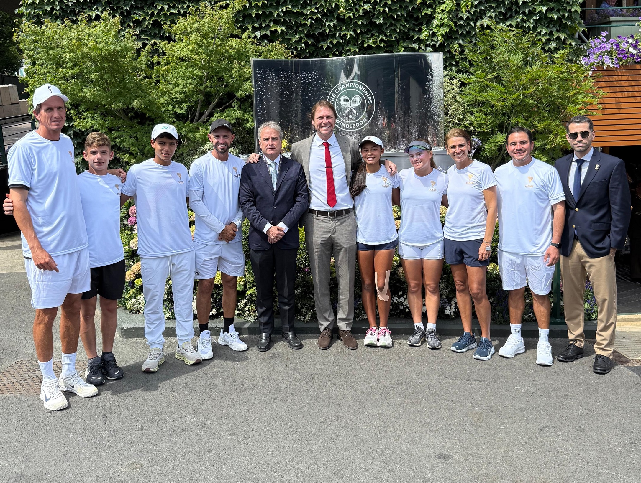 Presidente de COSAT en The U14 Championships