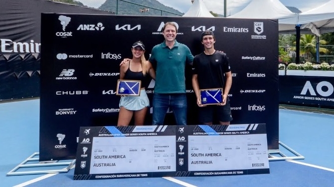 Balderrama y Storck consiguen el WC al Australian Open junior