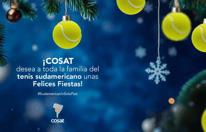 COSAT les desea Felices Fiestas y un gran año 2026