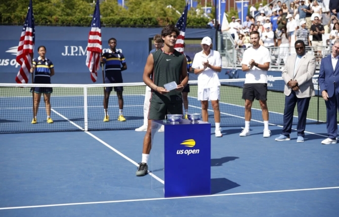 Luis Guto Miguel, finalista del US Open Junior